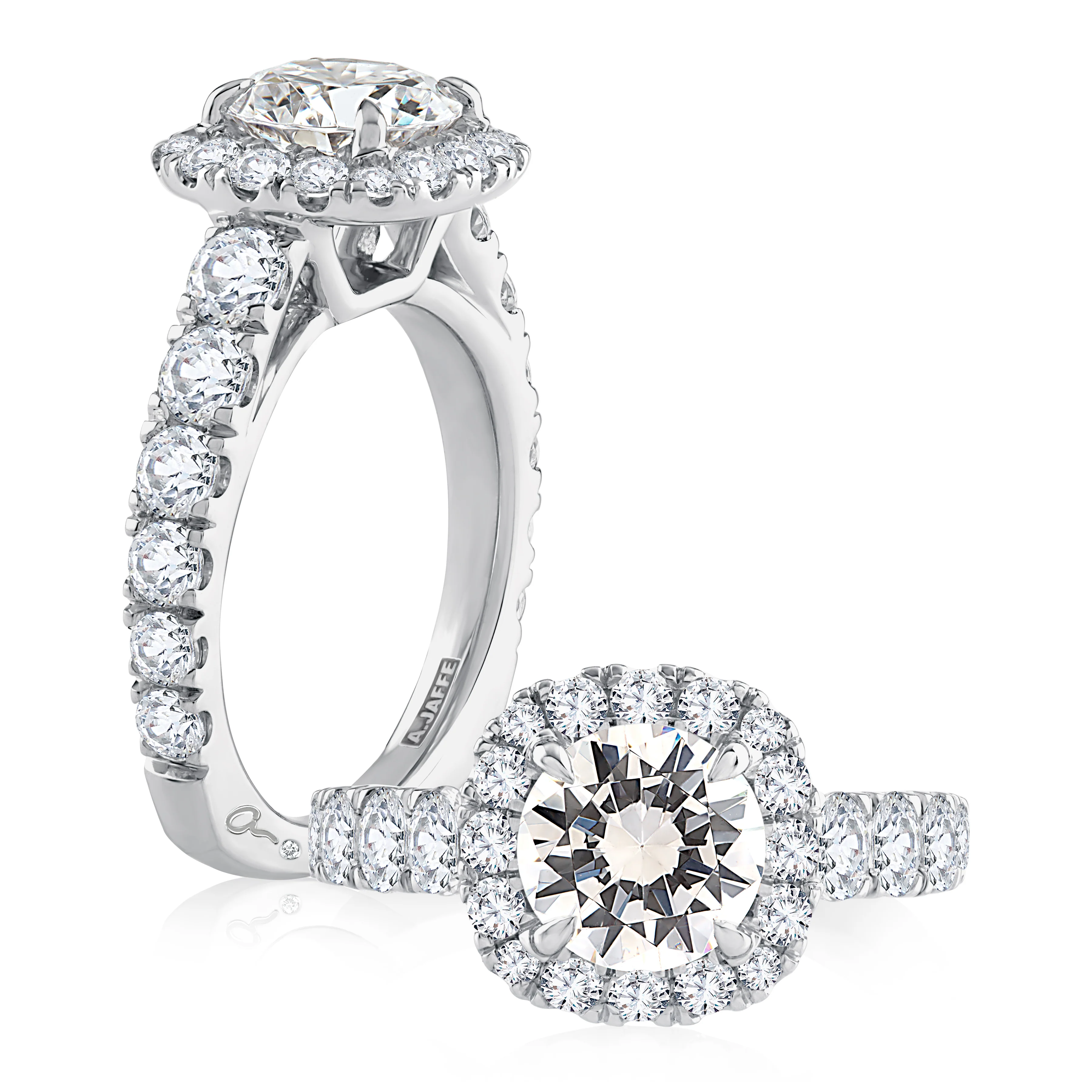 Halo Engagement Ring - Image 3
