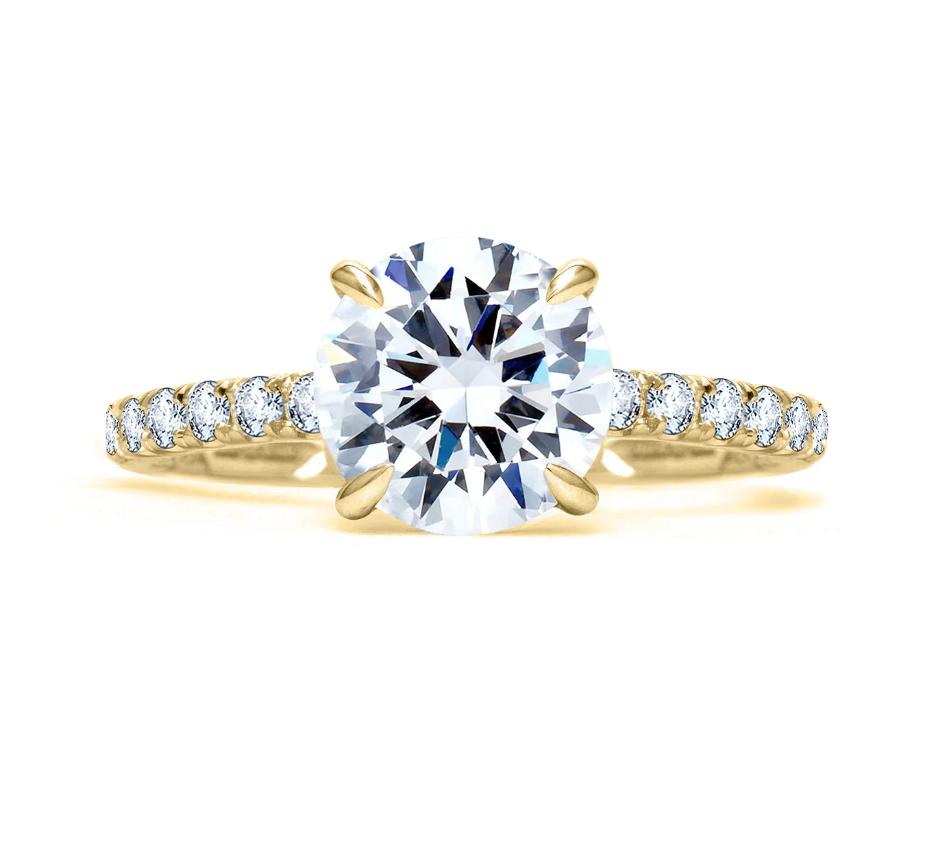 Quilted Classic Engagement Ring - Image 5