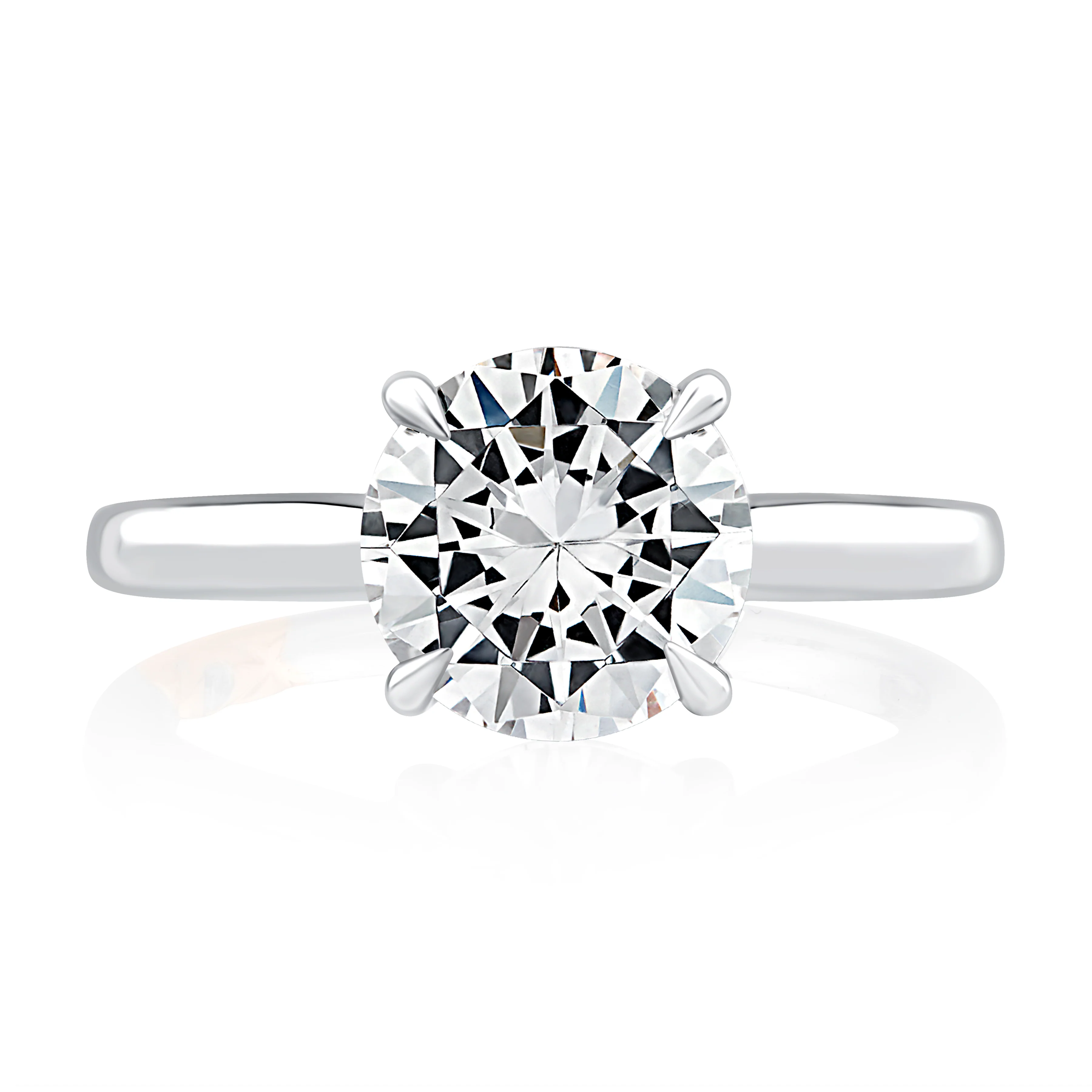 Solitaire Engagement Ring - Image 5