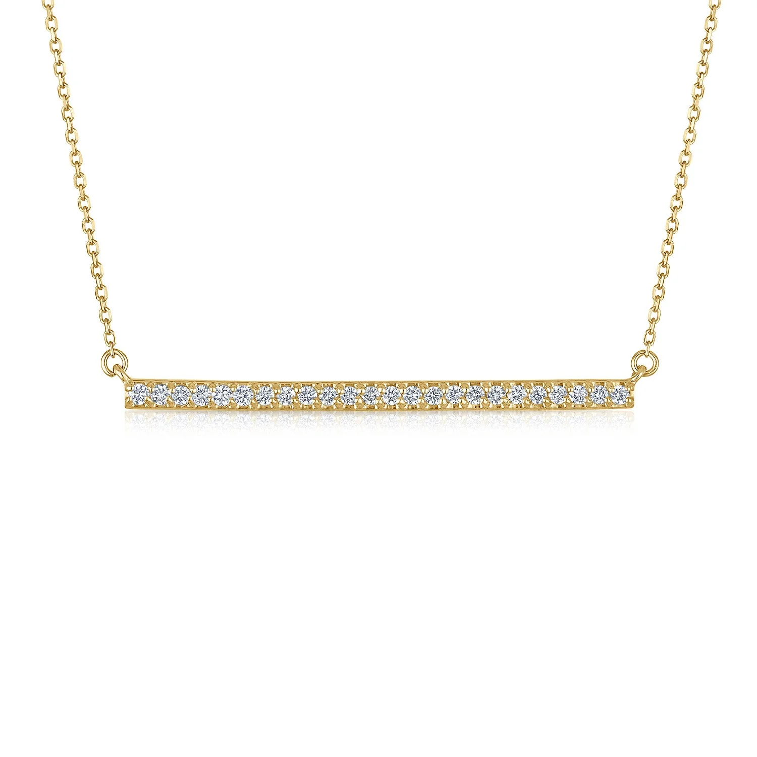 Diamond Bar Pendant - Image 3