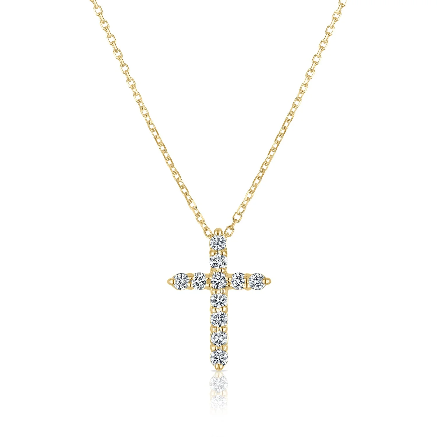 Diamond Cross Pendant - Image 3