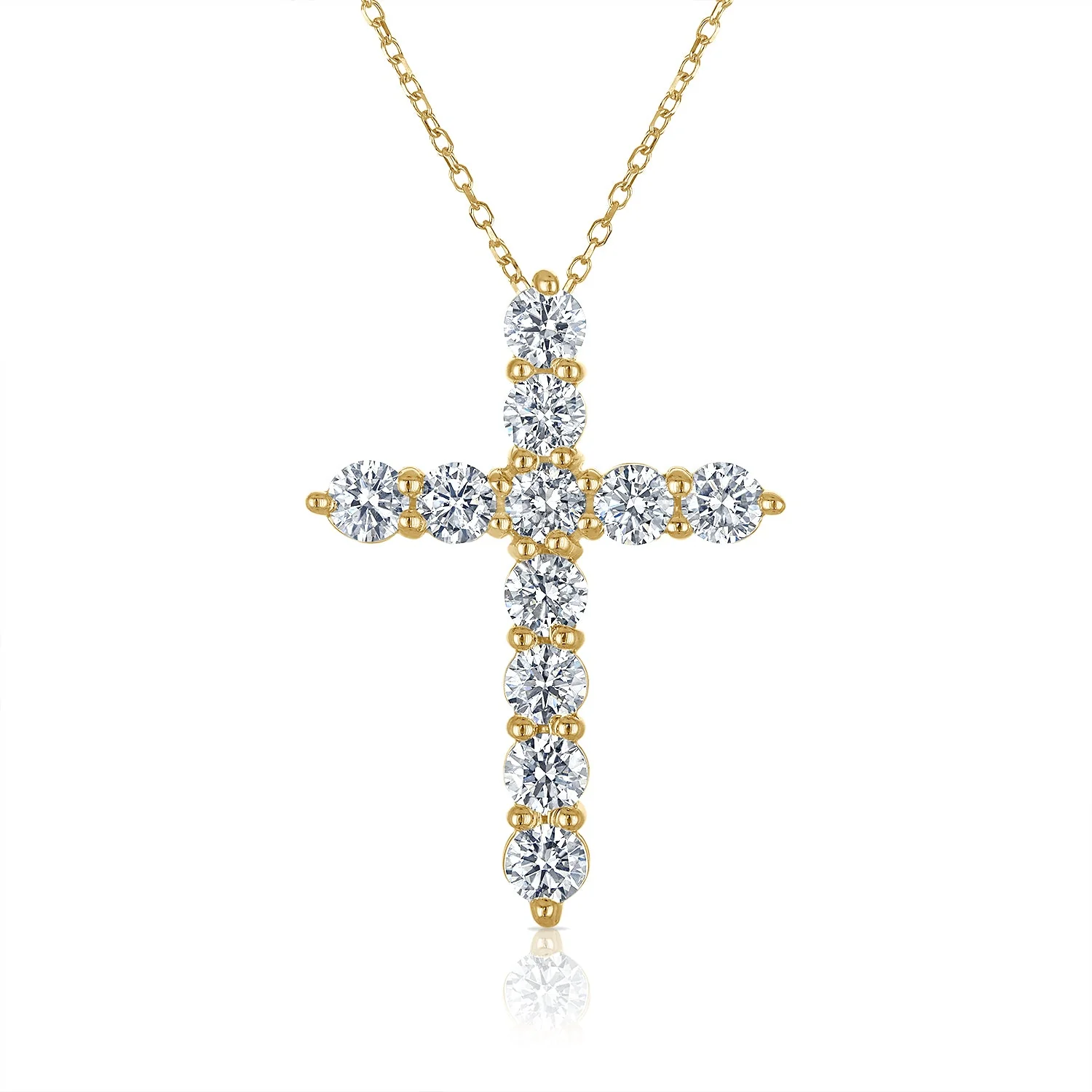 Diamond Cross Pendant - Image 3