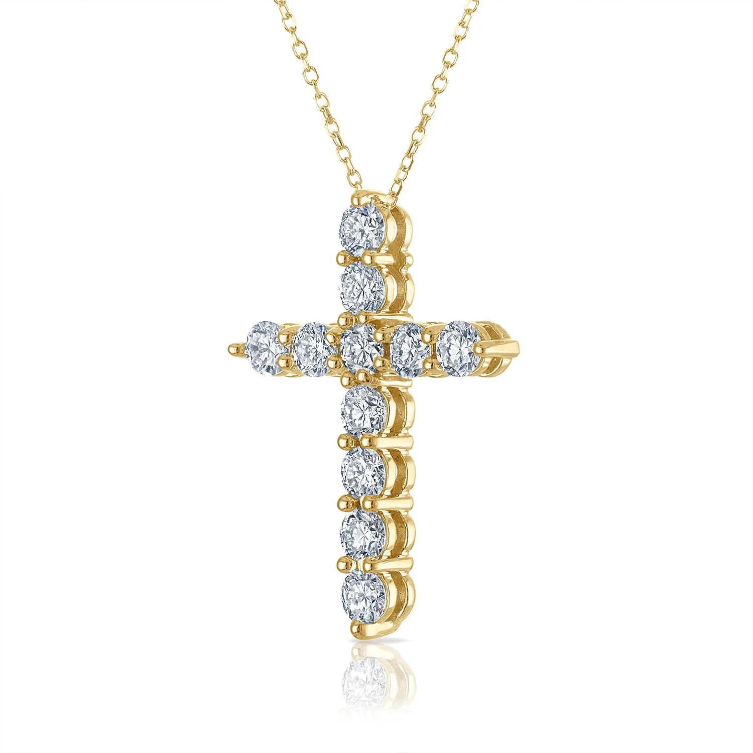 Diamond Cross Pendant - Image 4
