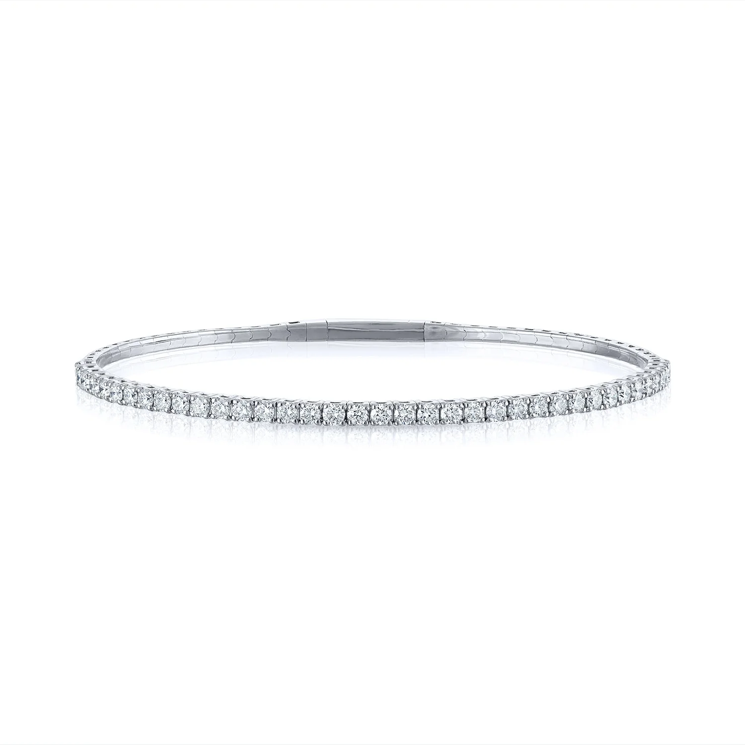 1.50CT Diamond Flex Bangle - Image 3