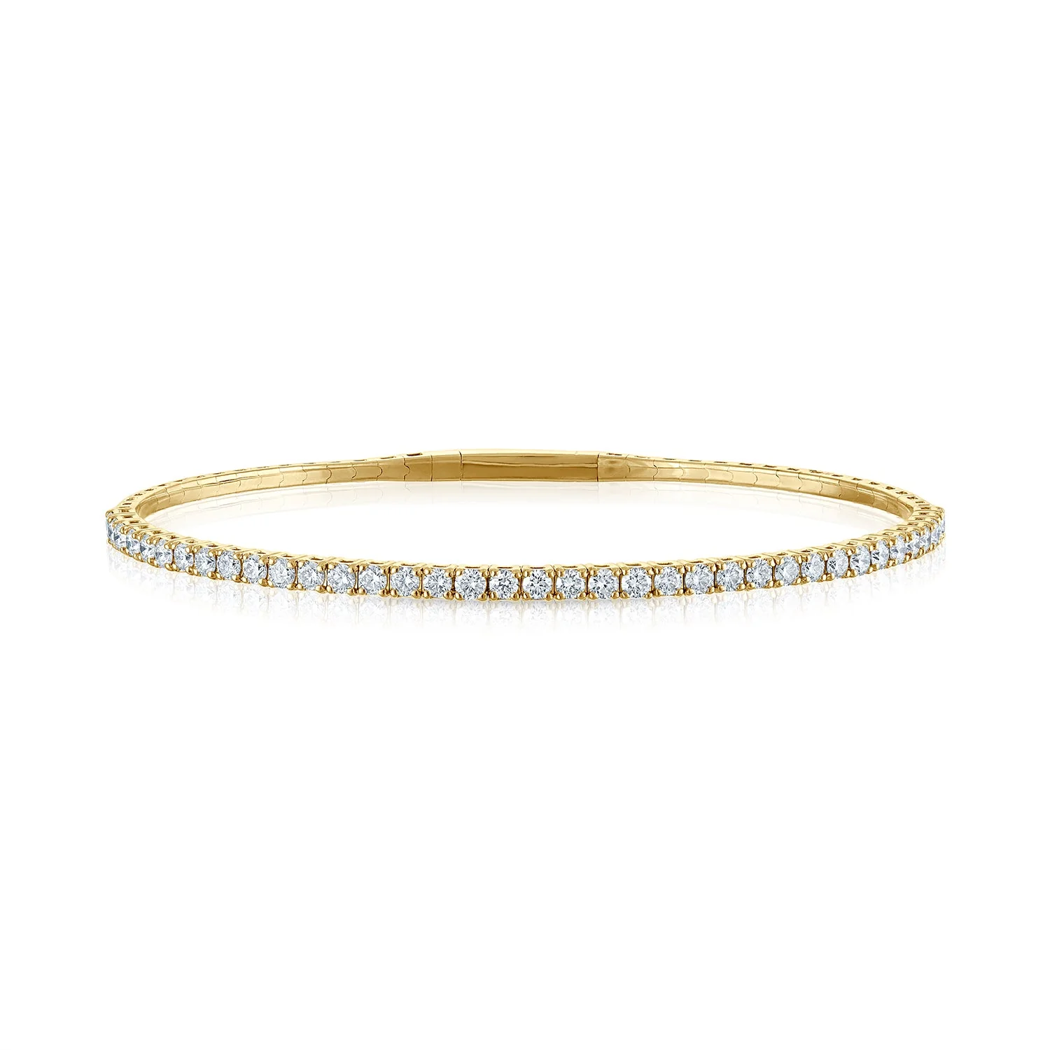 1.50CT Diamond Flex Bangle - Image 4