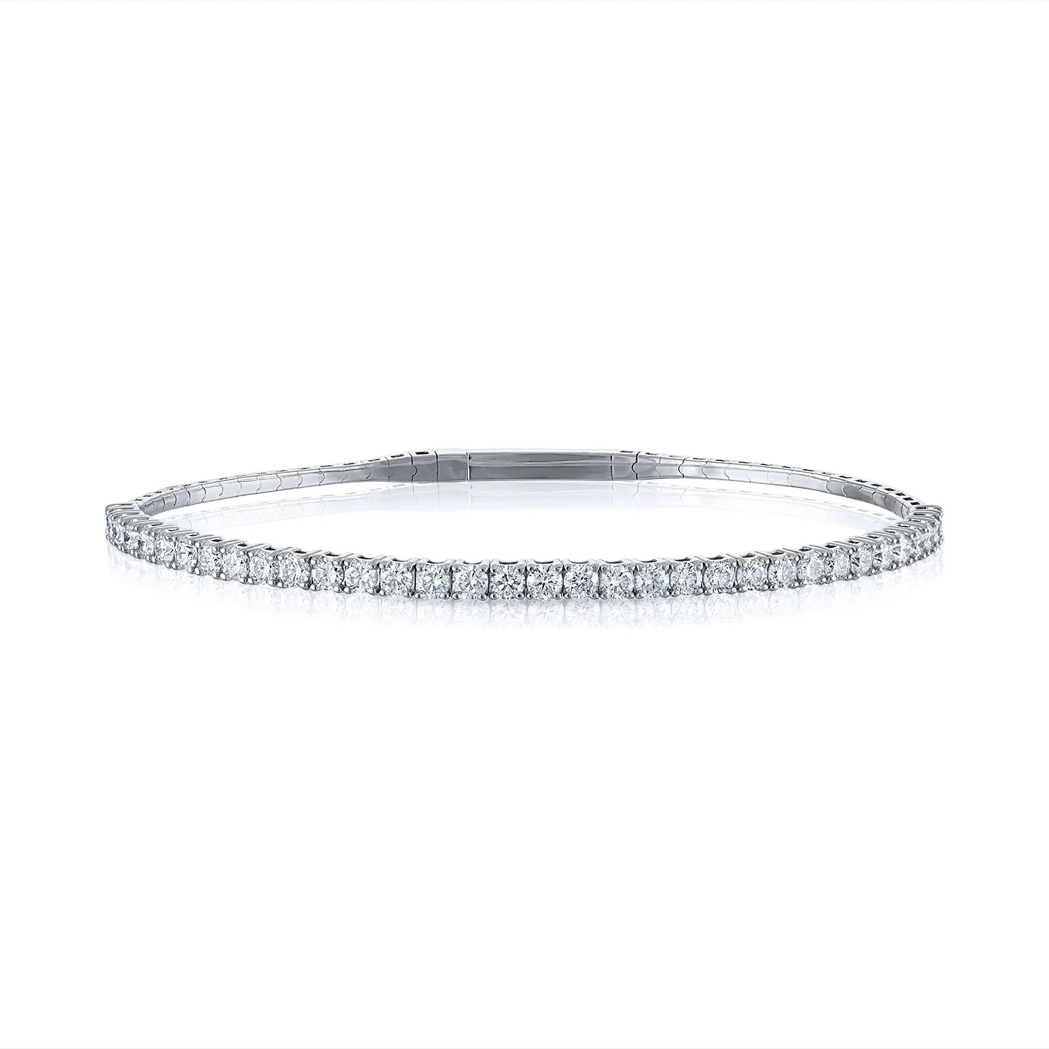 2.00CT Diamond Flex Bangle - Image 3