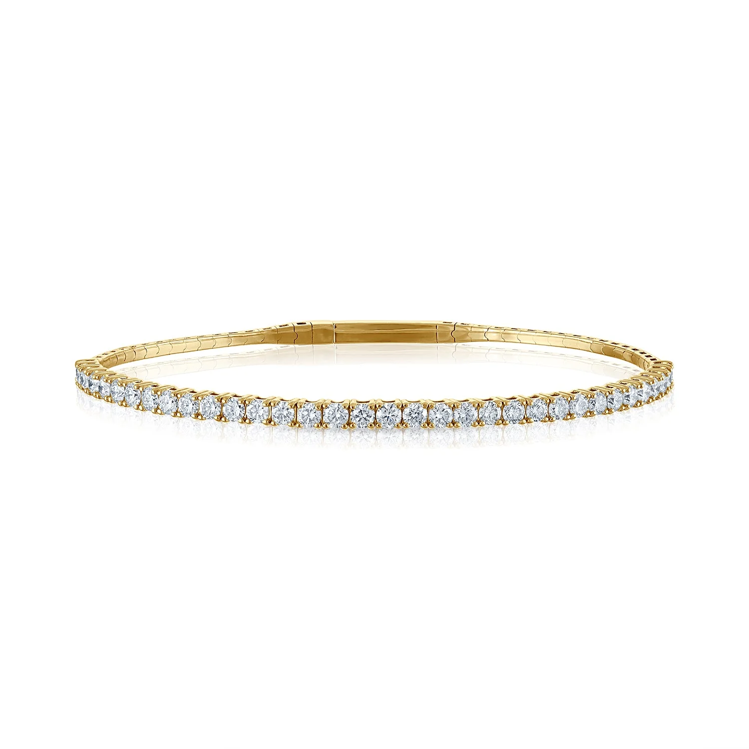 2.00CT Diamond Flex Bangle - Image 4