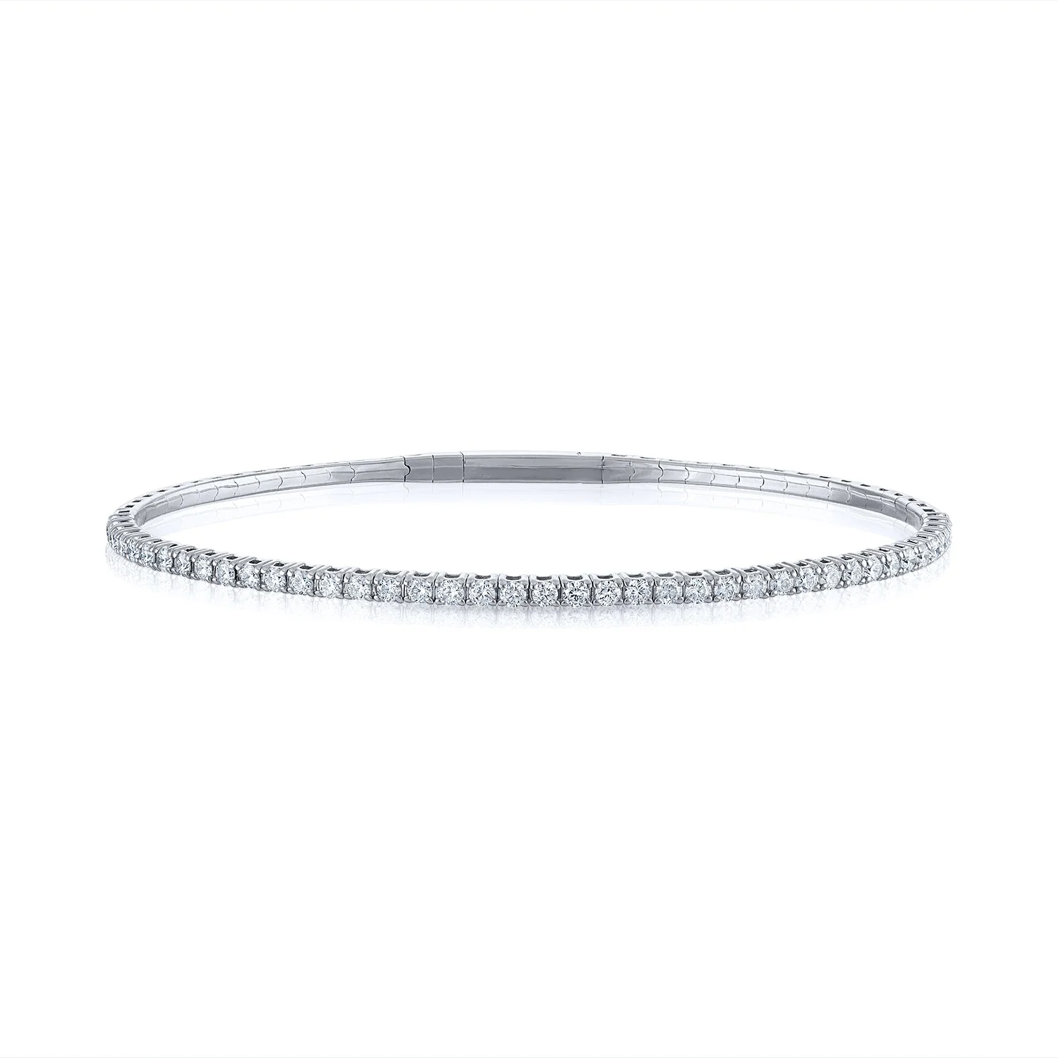 1.00CT Diamond Flex Bangle - Image 3