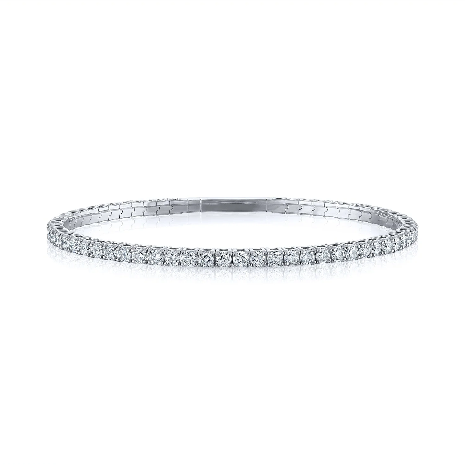 3.00CT Diamond Flex Bangle - Image 3