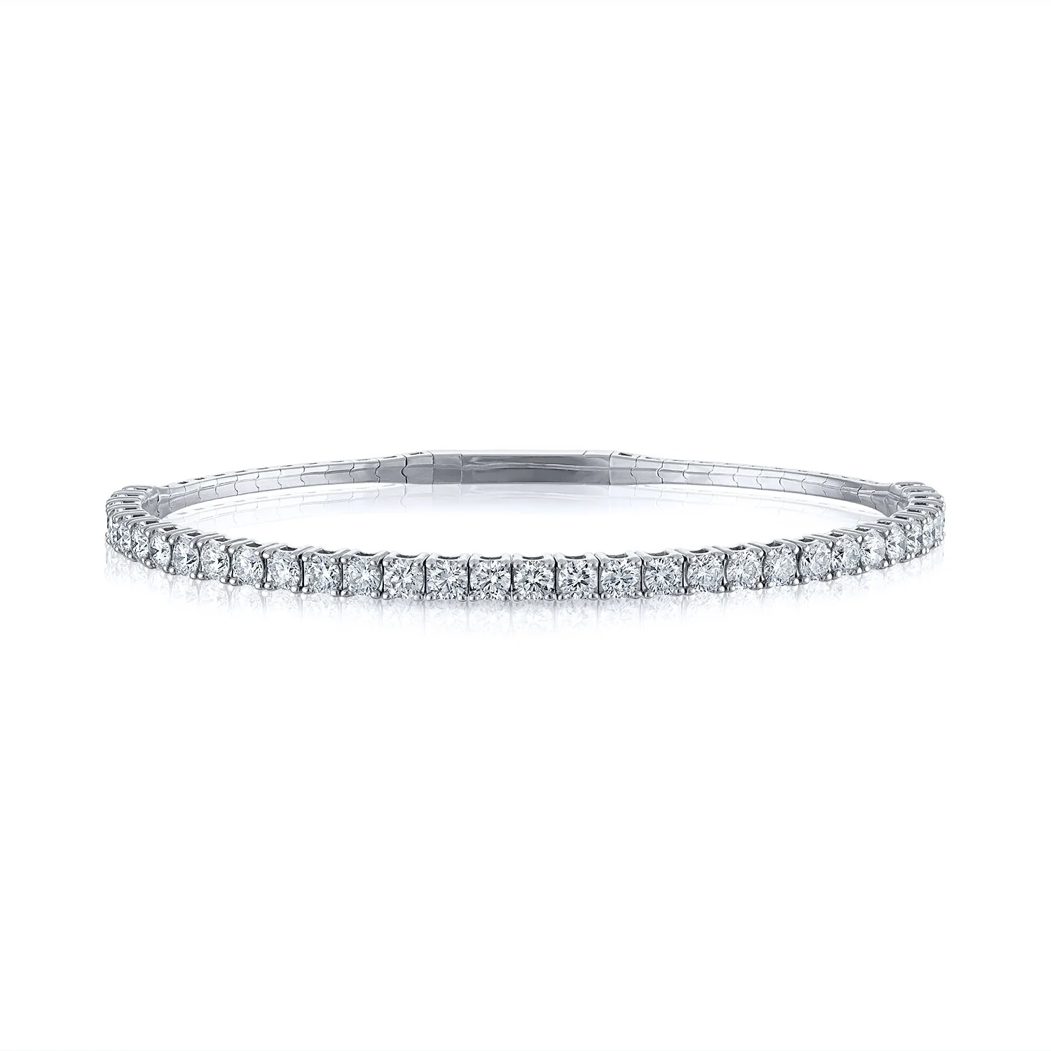 4.00CT Diamond Flex Bangle - Image 3