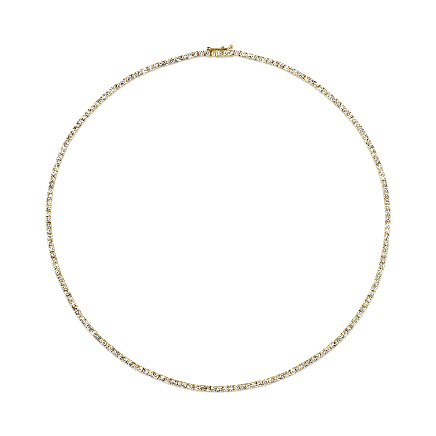 5CT Diamond Riviera Necklace - Image 3