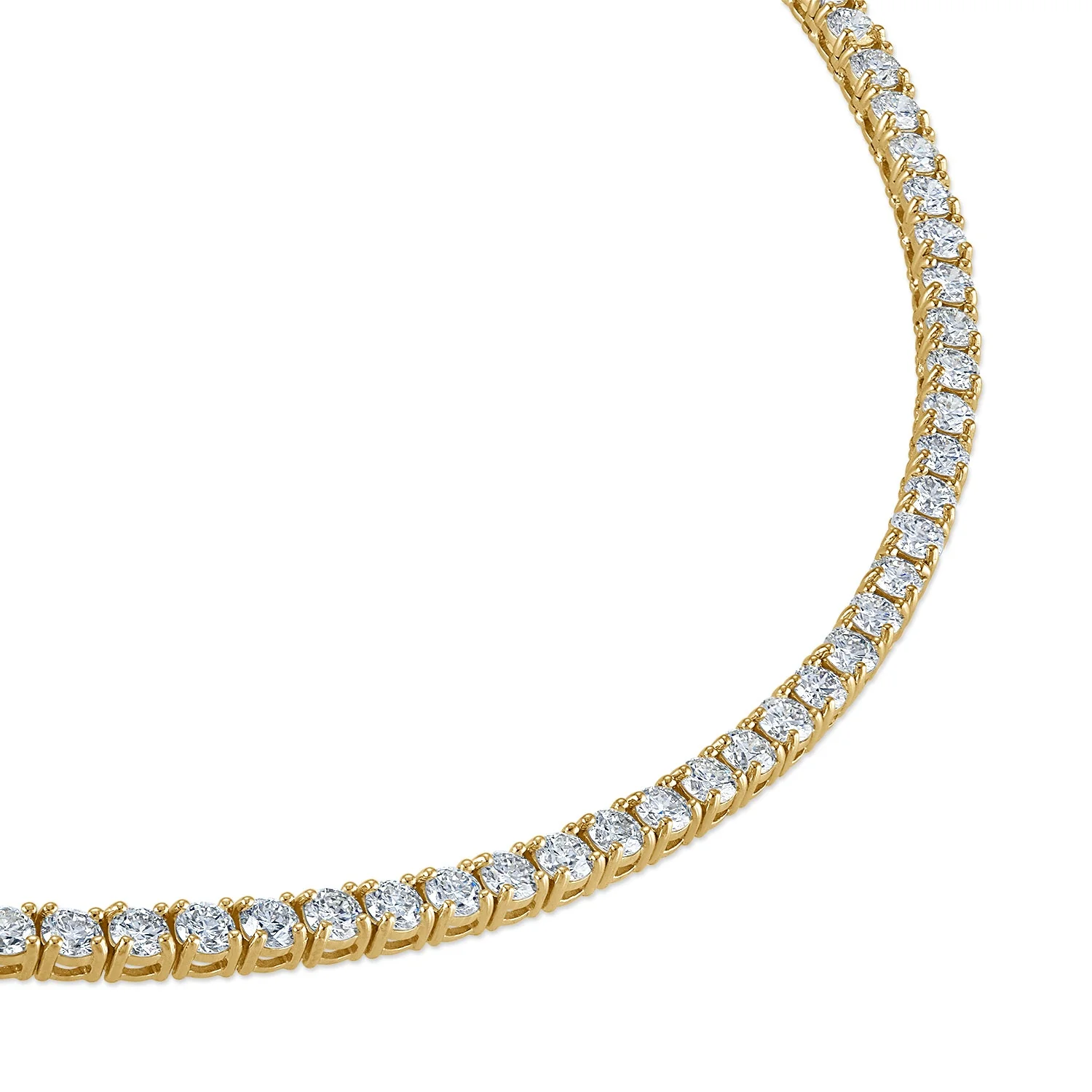 12CT Diamond Riviera Necklace - Image 4