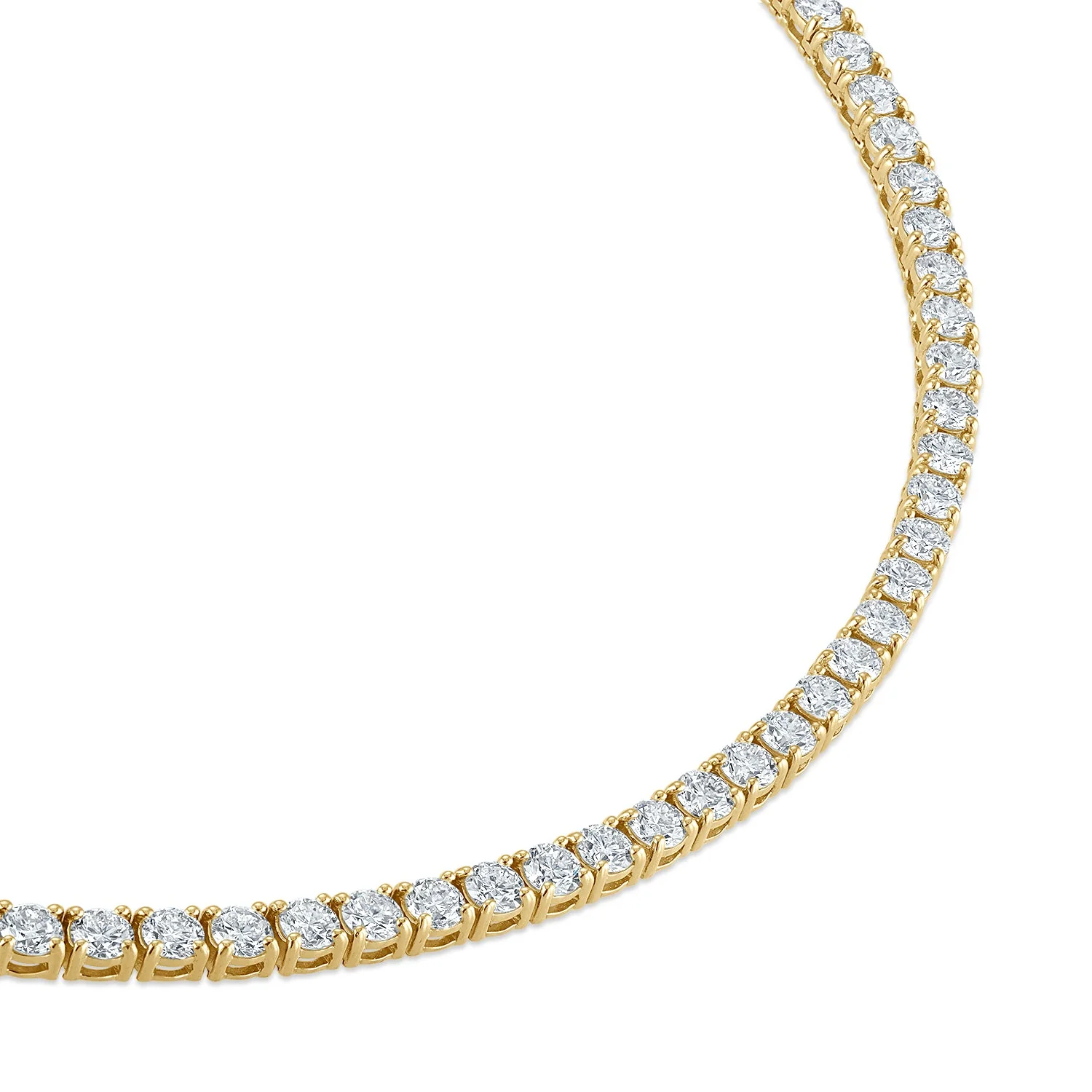 15CT Diamond Riviera Necklace - Image 4
