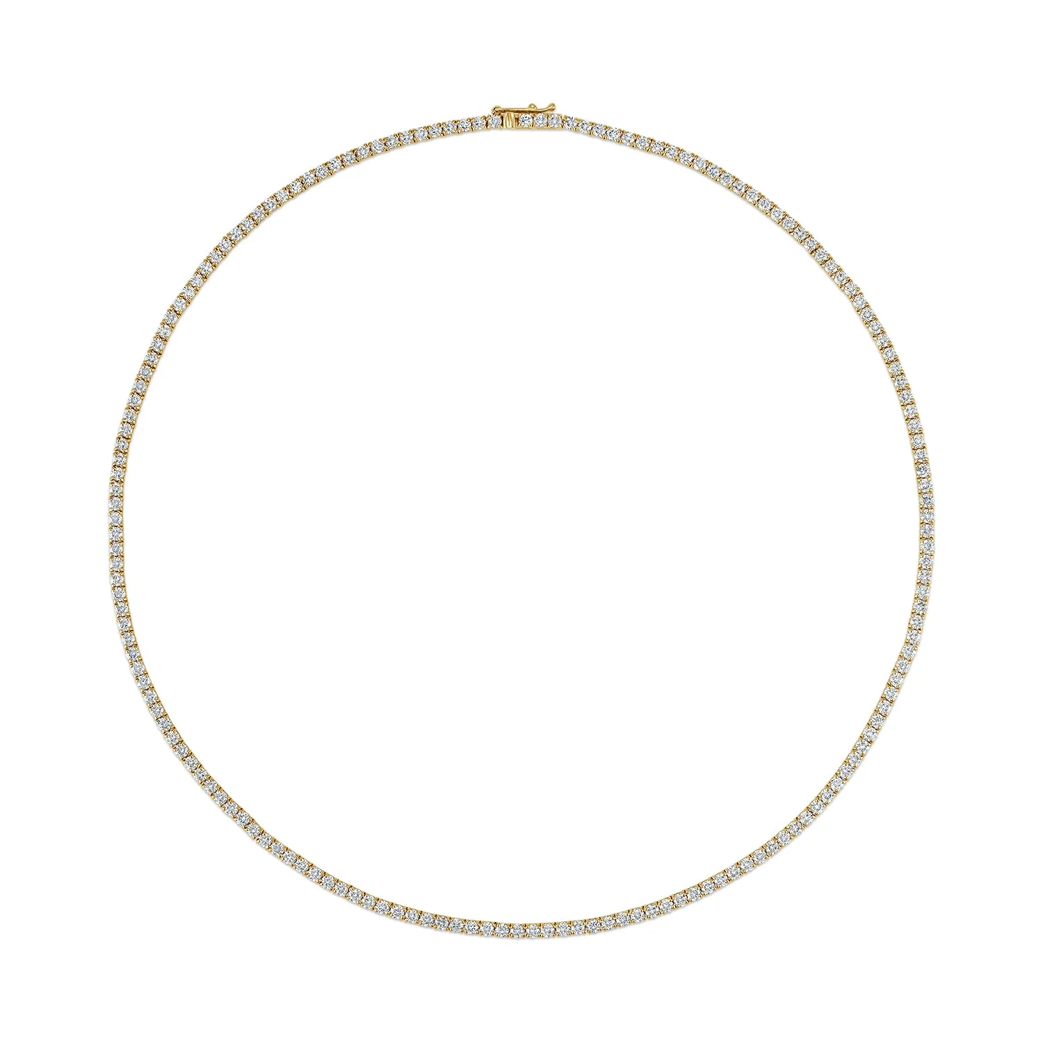 3CT Diamond Riviera Necklace - Image 3