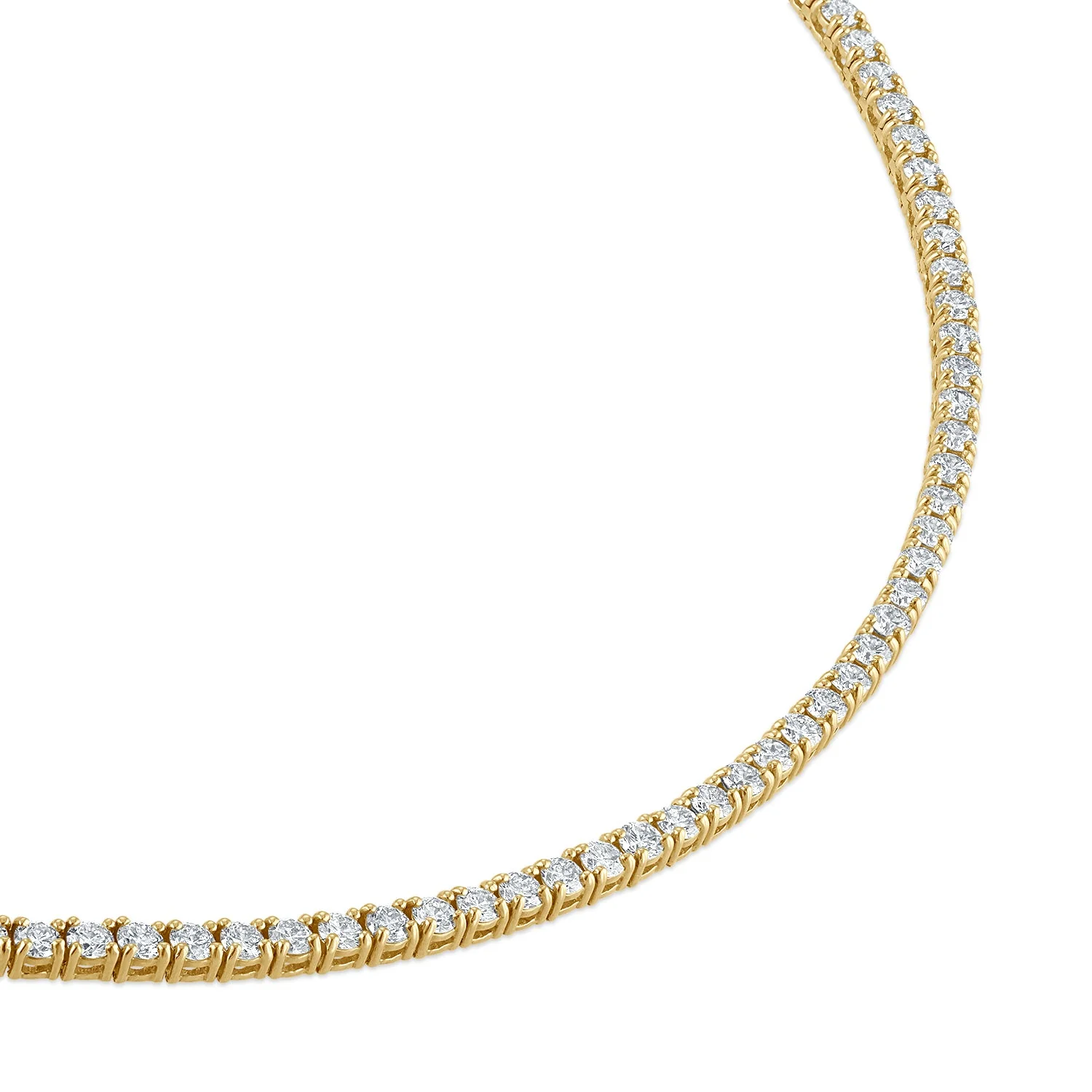 3CT Diamond Riviera Necklace - Image 4