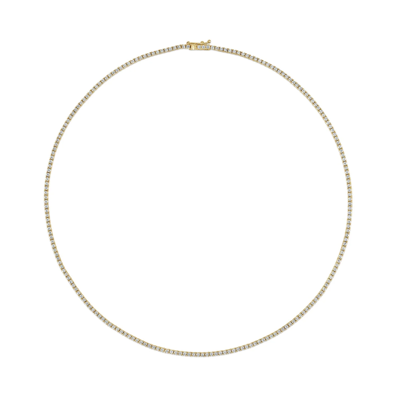 8CT Diamond Riviera Necklace - Image 3