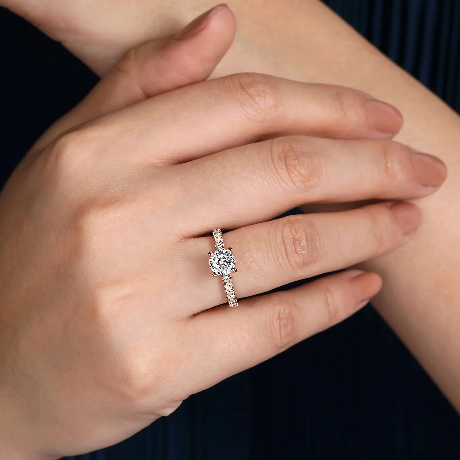 Classic Diamond Engagement Ring - Image 10