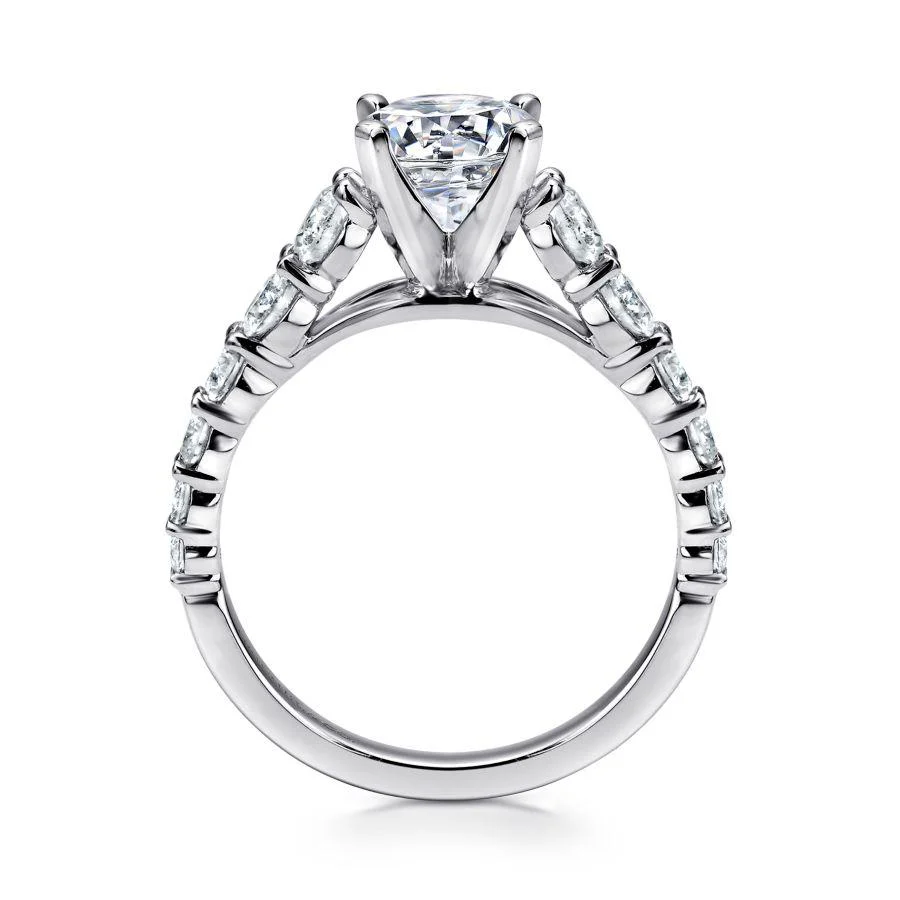 Classic Diamond Engagement Ring - Image 4