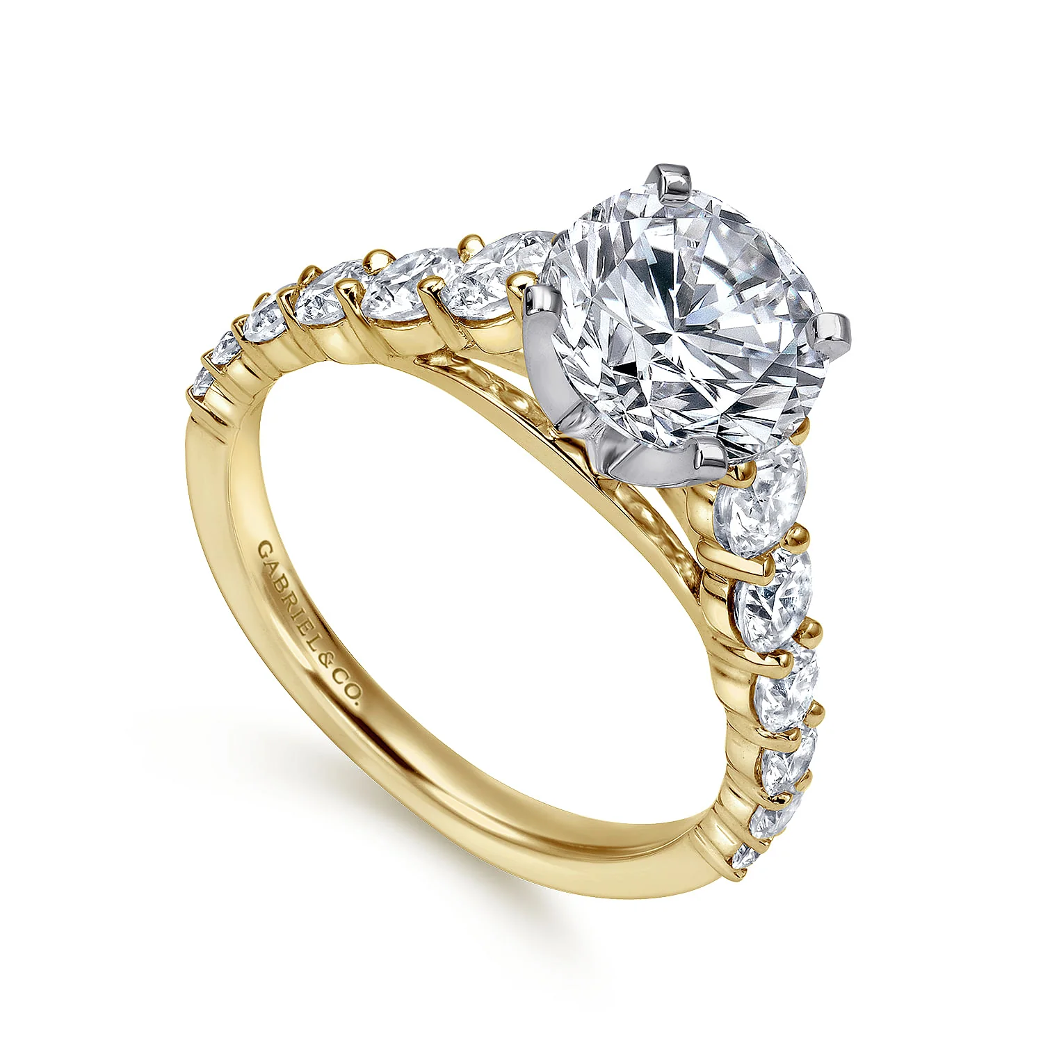 Classic Diamond Engagement Ring - Image 5