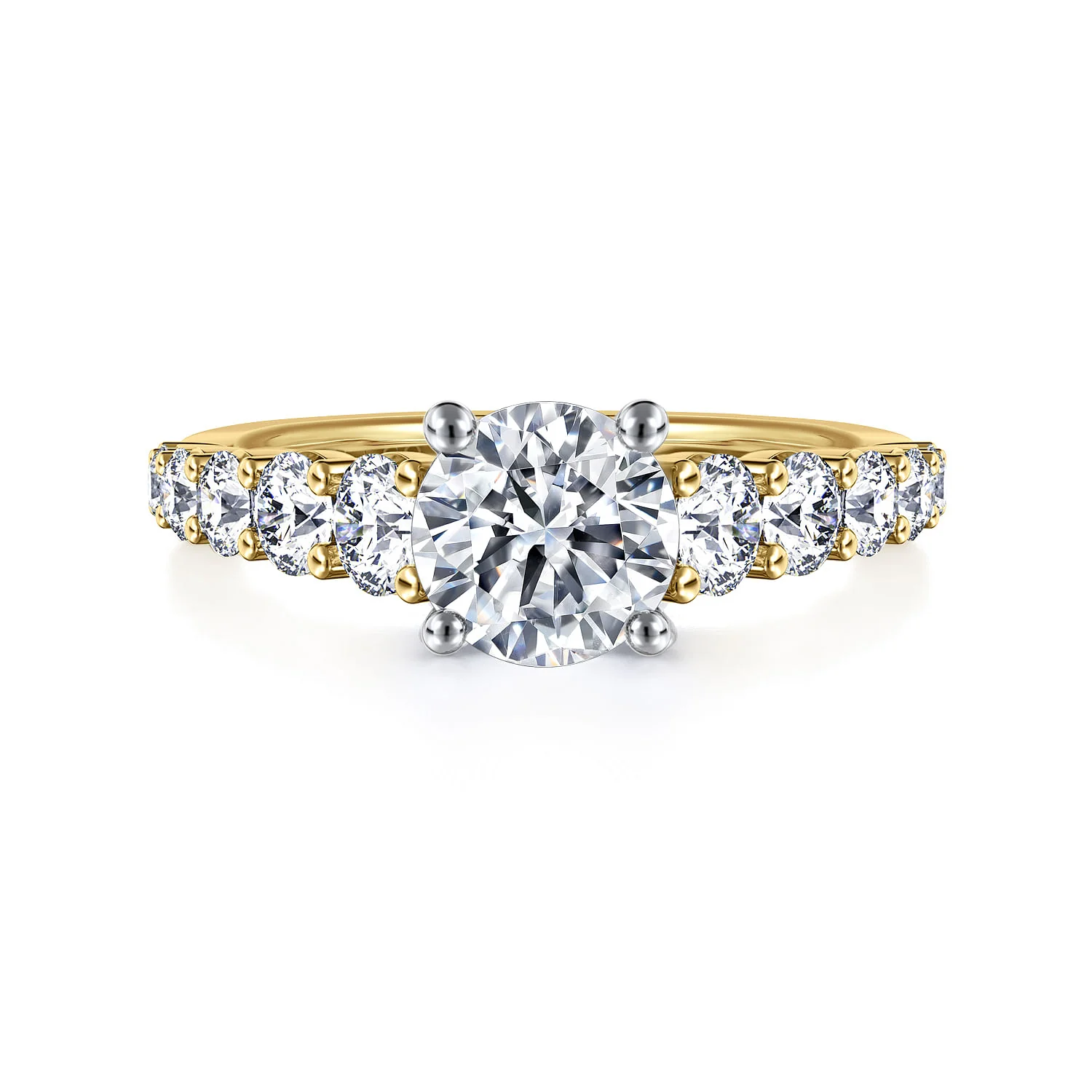 Classic Diamond Engagement Ring - Image 6