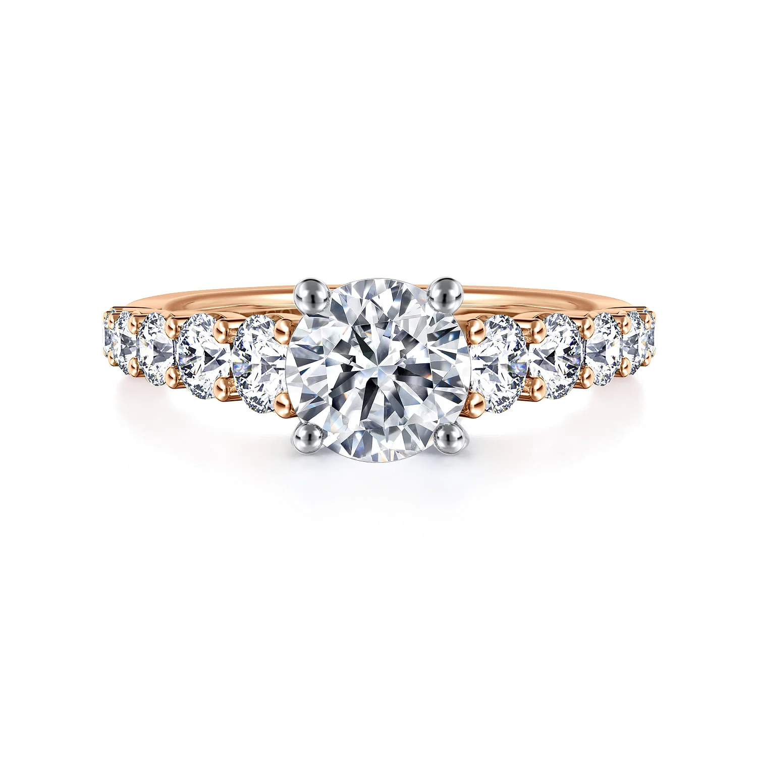 Classic Diamond Engagement Ring - Image 9