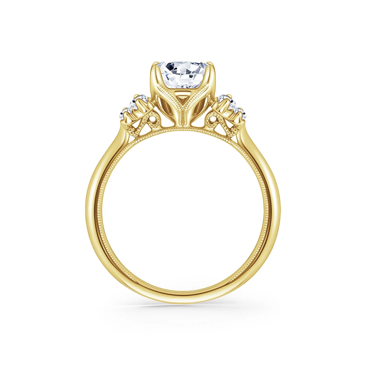 Three Stone Engagement Ring - Image 9