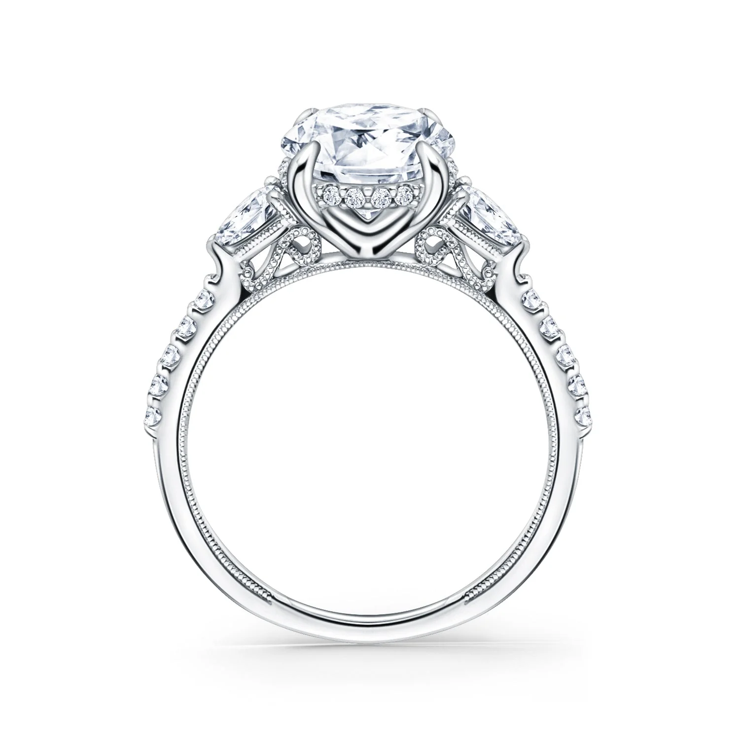 Three Stone Engagement Ring - Image 3