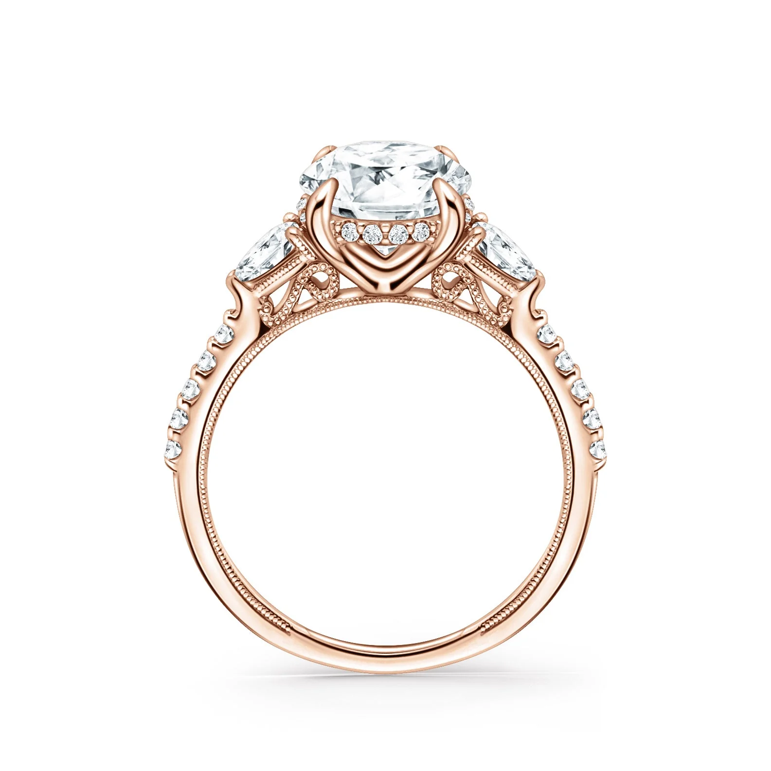 Three Stone Engagement Ring - Image 6