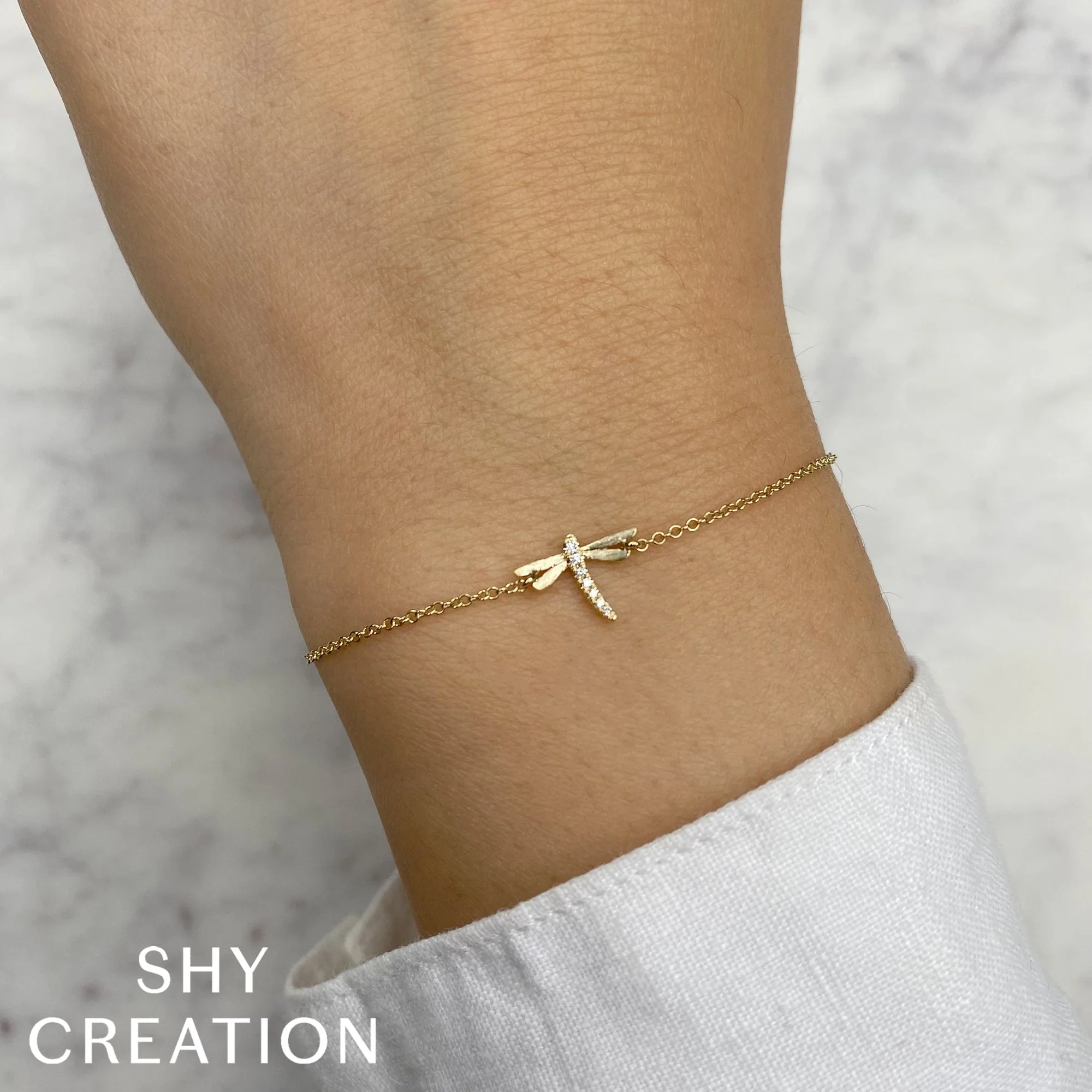 Diamond Dragonfly Bracelet - Image 12