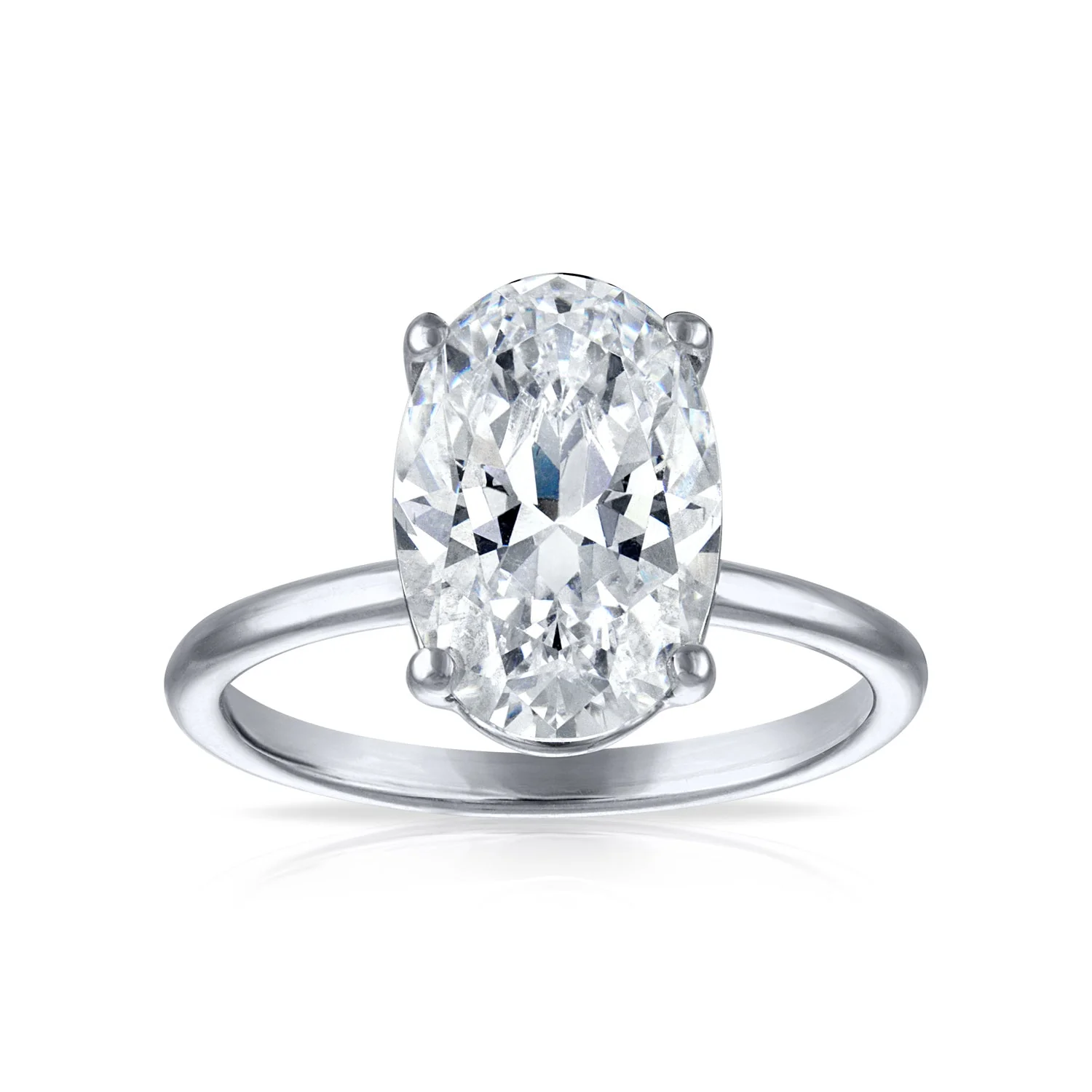 Solitaire Engagement Ring - Image 4