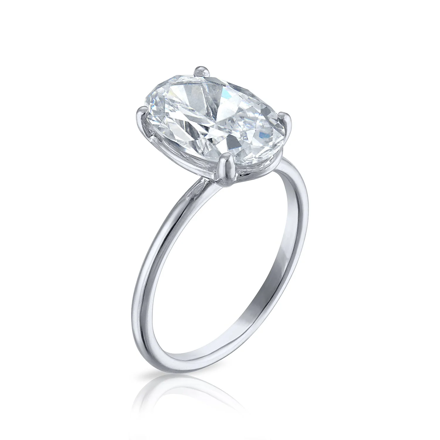 Solitaire Engagement Ring - Image 5