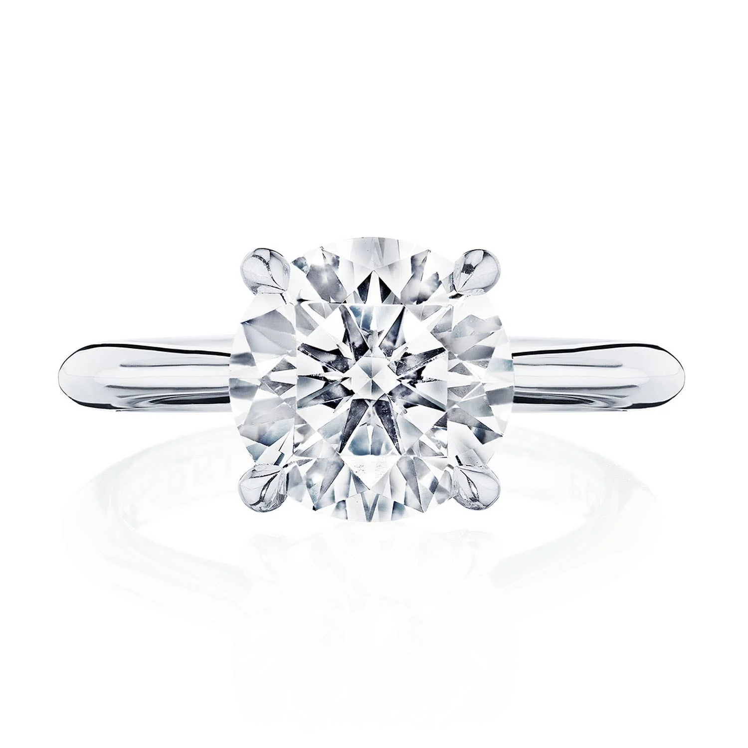 Hidden Halo Engagement Ring - Image 6