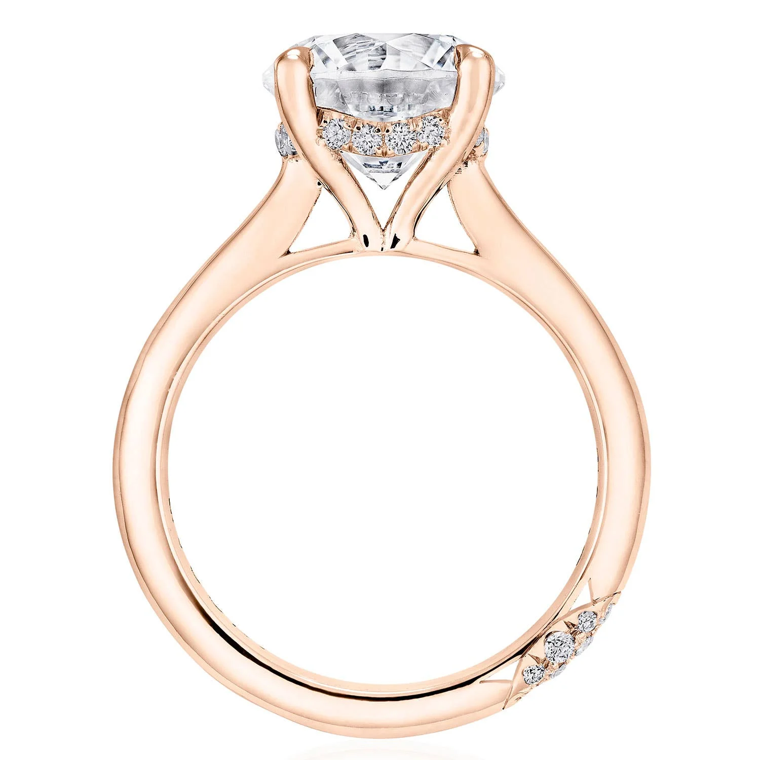 Hidden Halo Engagement Ring - Image 9