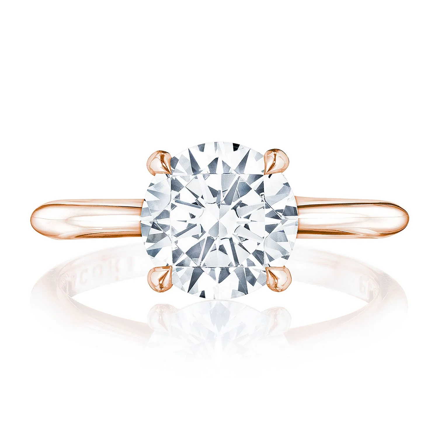 Hidden Halo Engagement Ring - Image 6