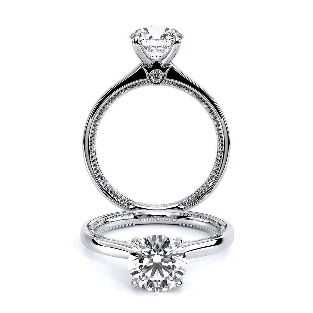 Renaissance Solitaire Engagement Ring - Image 8